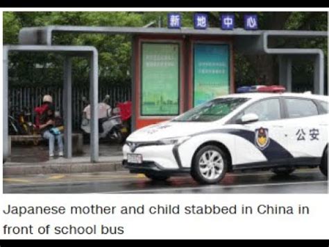 arab saxy video|Japanese mother and child stabbed in China in front of school bus.